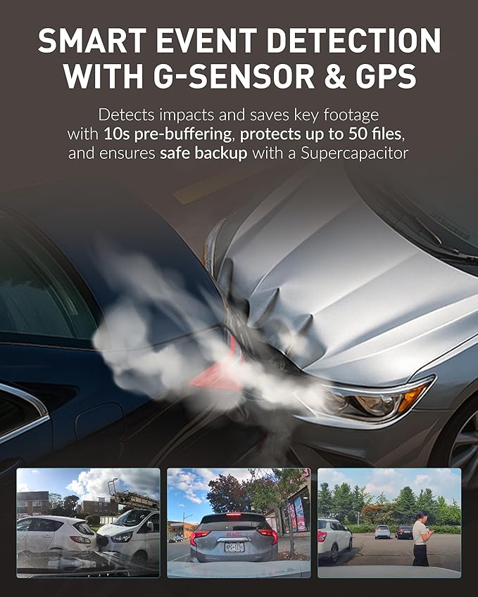 BlackVue DR770X-2CH II Dash Cam – Dual Full HD Front & Rear, Enhanced Visual Clarity, Fast Boot, USB-C Install, Effortless Video Playback via Wi-Fi, Cloud Remote Access, Smart Parking Mode (128GB)