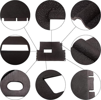 10L0L Full Coverage Liner Floor Mat for Club Car Precedent 2004-up, Club Car Tempo & Onward 2017-2022 Golf Cart, Replaces OEM# 102504801 102504802 103926401