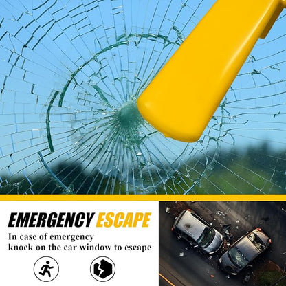 Steering Wheel Lock, Car Steering Wheel Lock Anti-Theft Device, Great Deterrent Adjustable Steering Double Hook Car Column Bar Lock for Car Truck Van and SUV, Heavy Duty Security