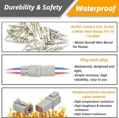 DT Kit for Car Motorcycle Boat (4PIN 4SET)
