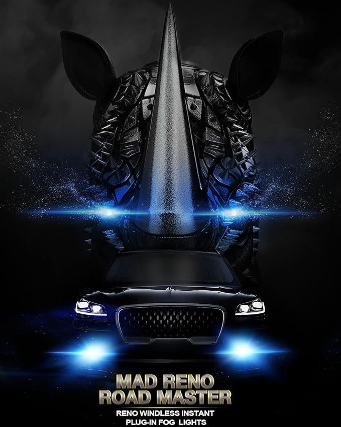 RENO 9005 9006 Bulb Combo, 9005 9006 Fog Lights Bulb, 9006 9005 Light Bulbs Fanless In Line Car Fog Bulb Plug and Play, Pack of 4