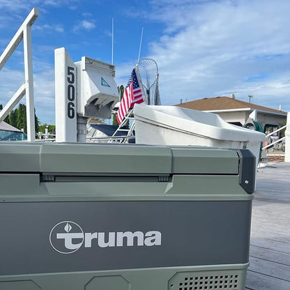 Truma C44 Portable Refrigerator/Freezer (11.5 Gal/46 QT): Single Zone 12/24V DC & 110V AC Power | Multi-Use for Car, Truck, RV, Events, Travel | Digital Display, App Control | Temp Range: -8°F to 50°F