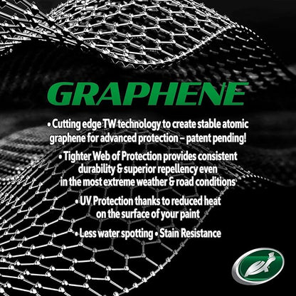 Turtle Wax 53737 Hybrid Solutions Ceramic Graphene Paste Wax, Patent-Pending Advanced Paint Protection, Extreme Gloss High Shine Finish, For Cars Trucks and More, 5.5 oz. (Pack of 1)