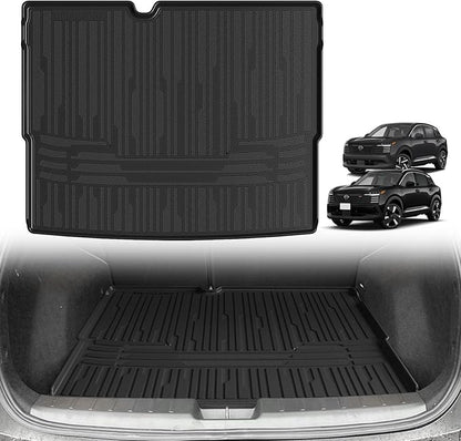 TripleAliners Trunk Mat All Weather Liners Compatible with 2025 Nissan Kicks Interior Accessories Custom Fit Anti-Slip TPE Full Coverage Protection Rear Trunk Floor Mat (SV SR Trim Level ONLY)