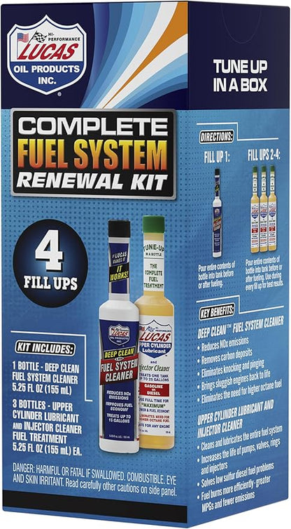 Lucas Oil 10966 Complete Fuel System Renewal Kit