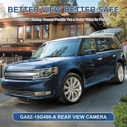 Rear View Backup Reverse Camera Fit for Ford Flex 2013-2019,Safety Parking Back Up Assist Camera OE Number GA8Z-19G490-A EA8Z-19G490-A DA8Z-19G490-A DA8Z-19G490-C