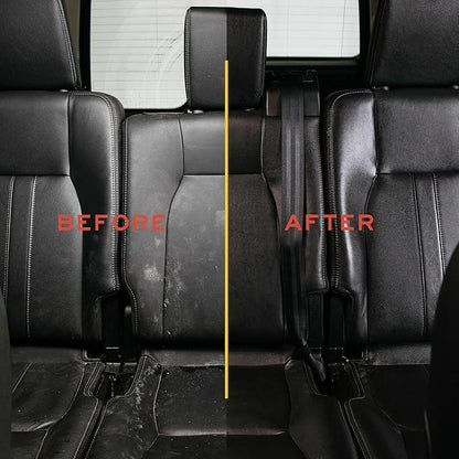 Leather Honey Leather Cleaner Wipes: Clean Leather On-The-Go. Cleaning Wipes for Leather, Faux & Vinyl - Couches, Car Seats, Purses, Shoes, Bags & Tack. Safe for Any Color. 10 Non-Toxic, Ready-to-Use