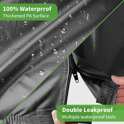 10L0L Heavy Duty Golf Cart Cover for 2/4 Passengers EZGO, Club Car and Yamaha, All Weather Outdoor Protection Weatherproof