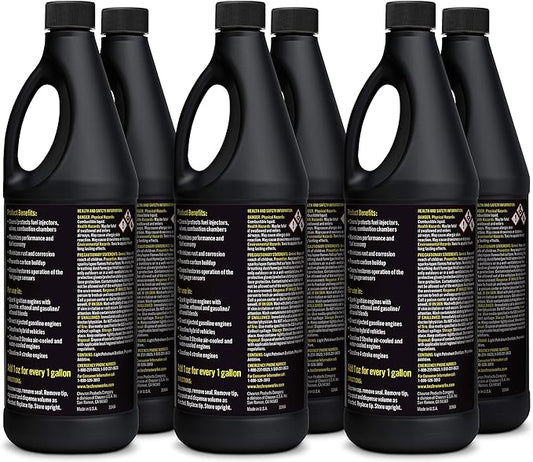 Chevron Techron Concentrate Plus Fuel System Cleaner, 32 oz, Pack of 6