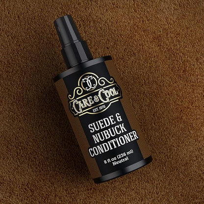 Care & Cool Suede and Nubuck Conditioner - Your Best Choice for Waterproofing and Protecting The Delicate Structure Against The Elements and Abrasive Impurities (16 Fl Oz)