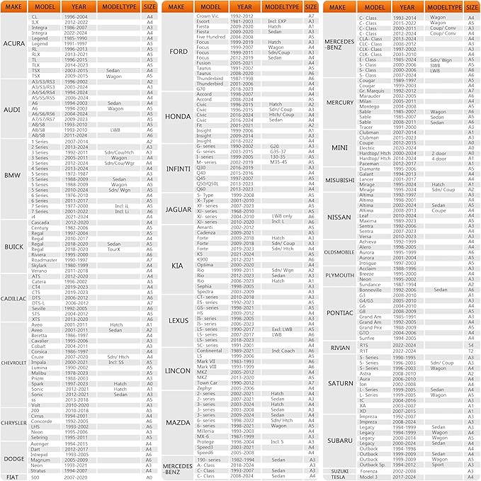 in Full Exterior Sedan Car Cover All Weather, Waterproof, UV Resistant, Dustproof and Snowproof Fit BMW 5 Series,Subaru,Nissan etc.Size A5. Fit Sedan Length 194-206 inches（See Size Chart）