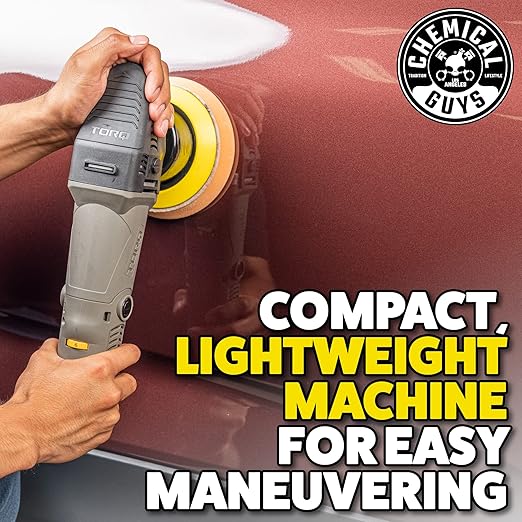 Chemical Guys HOL351 TORQX Random Orbital Polisher Complete Detailing Kit with Arsenal Range Polisher Bag - 13 Items