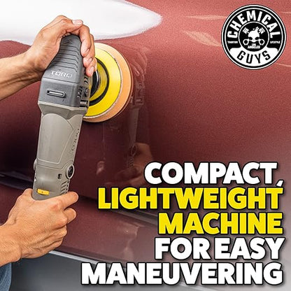 Chemical Guys HOL351 TORQX Random Orbital Polisher Complete Detailing Kit with Arsenal Range Polisher Bag - 13 Items