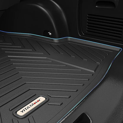 YITAMOTOR Floor Mats & Cargo Mats Set Fit for Mazda CX-5 2017-2021, Custom Fit TPE All Weather Mazda CX-5 CX5 Floor Liners Set