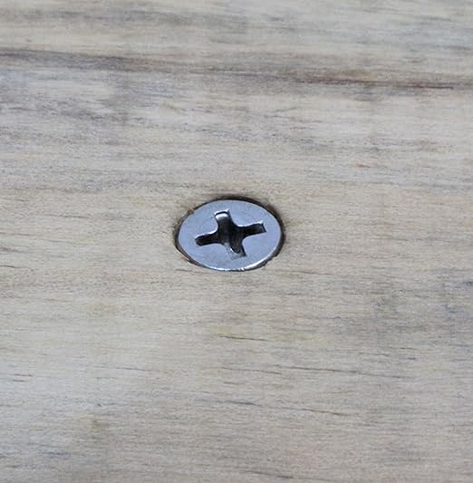 Bolt Dropper No. 6 x 5/8" Stainless Steel Flat Head Phillips Wood Screw, (100 pc), 18-8 (304) Stainless Steel Sheet Metal Screws- Type A Point, Plain Finish, Threads That Bind