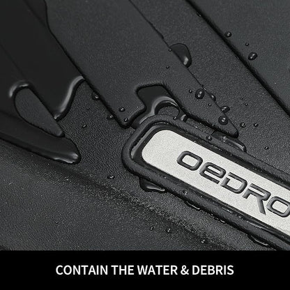 OEDRO Floor Mats Fit for Toyota Tacoma 2024 2025 Double Cab Auto Trans (NOT for Hybrid), Custom TPE All Weather Floor Liners for Tacoma TRD/SR/SR5/limited Car Front&Rear 2 Row Mats
