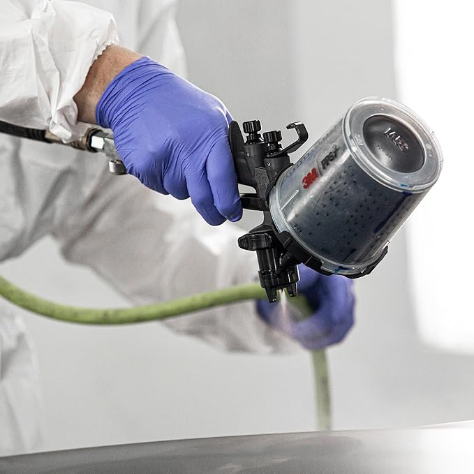 3M Performance Gravity Fine Finish (Compliant) Atomizing Head 26913, Green, 1.3, Pack of 5, for Automotive Paint Application, High Viscosity, Clear Coat, Primer Spraying