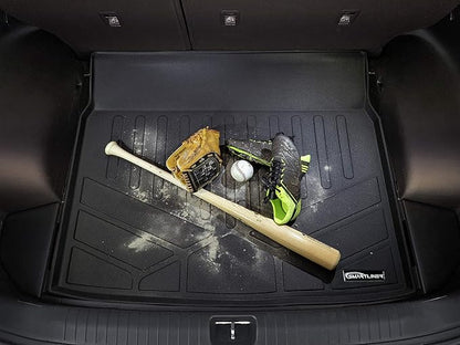 MAXLINER All Weather Custom Fit 2 Row & Cargo Liner Behind The 2nd Row Floor Mat Liner Set Compatible with 2014-2019 Toyota Highlander