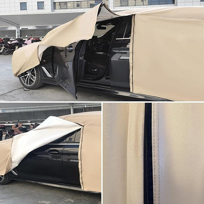 Heavy Duty Outdoor Car Cover Custom Fit for Mazda MX-5,Windproof All Weather Waterproof Sun Rain UV Dust Snow Protection Outdoor Car Covers