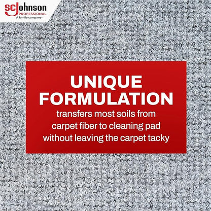 SC Johnson Professional Carpet Pre-Spray and Bonnet Cleaner, Carpet Cleaner Pre-Spray, 1 Gallon, 4 Count, for Professional Use Only